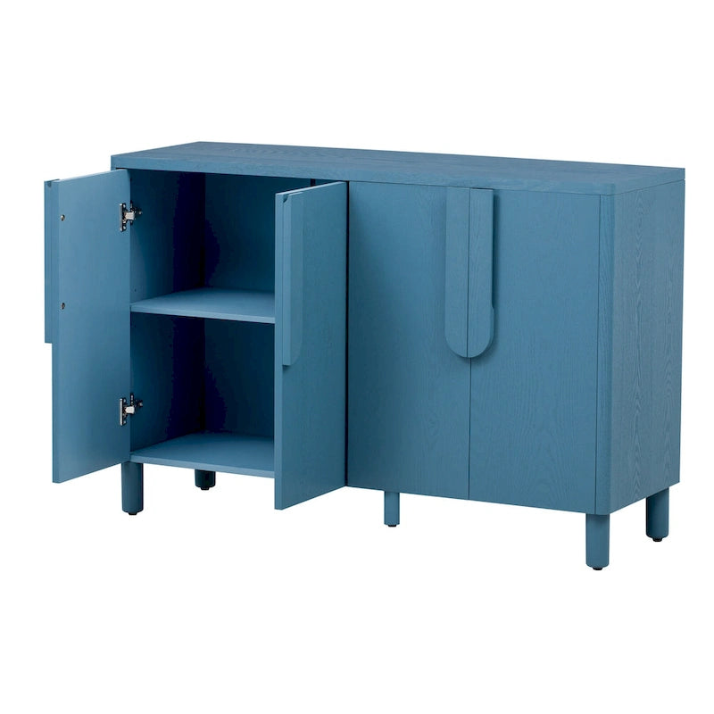 Credenza a buffet da 48 pollici con ripiani regolabili