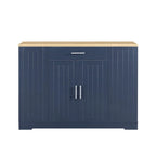 Isola da Cucina da 53 Pollici con Cassetti e Pattumiera Integrata Design Modern Farmhouse per Cucina e Sala da Pranzo.