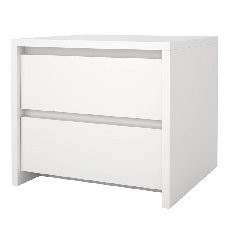 Comodino/Tavolino a 2 cassetti alto 43 cm