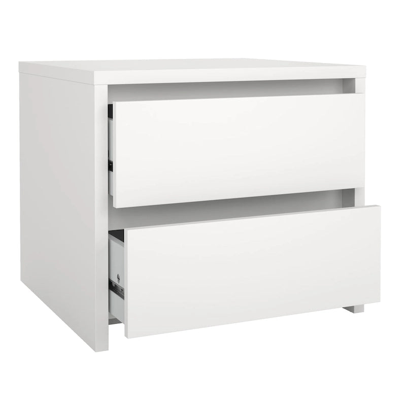 Comodino/Tavolino a 2 cassetti alto 43 cm