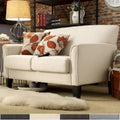Uptown Modern Cushion Back Loveseat by 