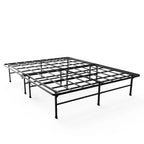 Base per materasso Super Heavy Duty, telaio letto a piattaforma in metallo da 14 pollici