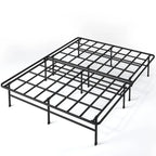 Base per materasso Super Heavy Duty, telaio letto a piattaforma in metallo da 14 pollici