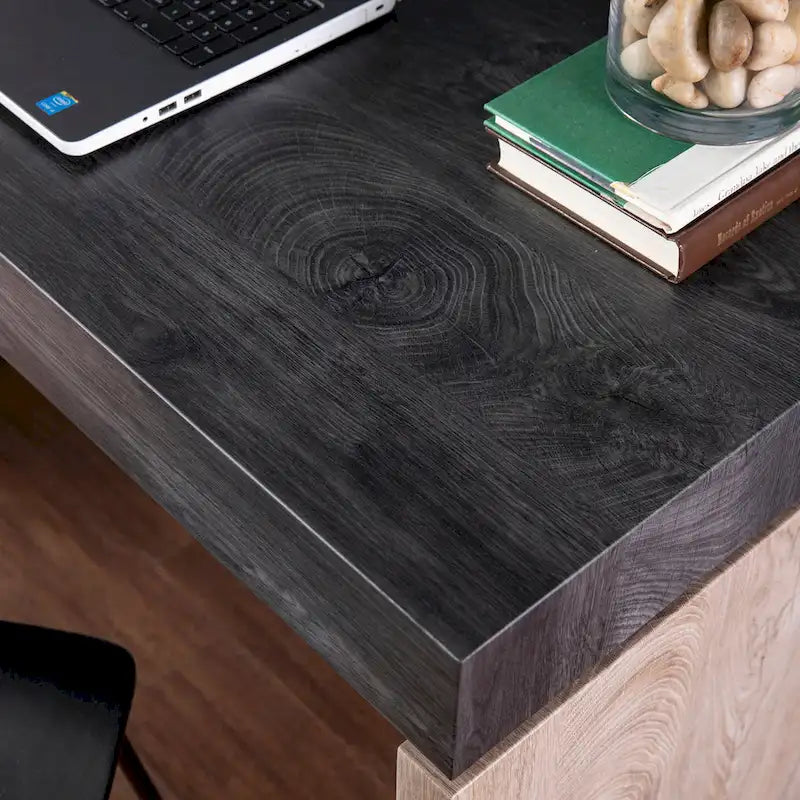 Scrivania transizionale nera in legno
