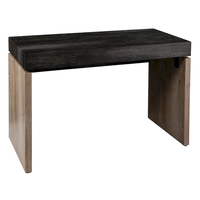 Scrivania transizionale nera in legno