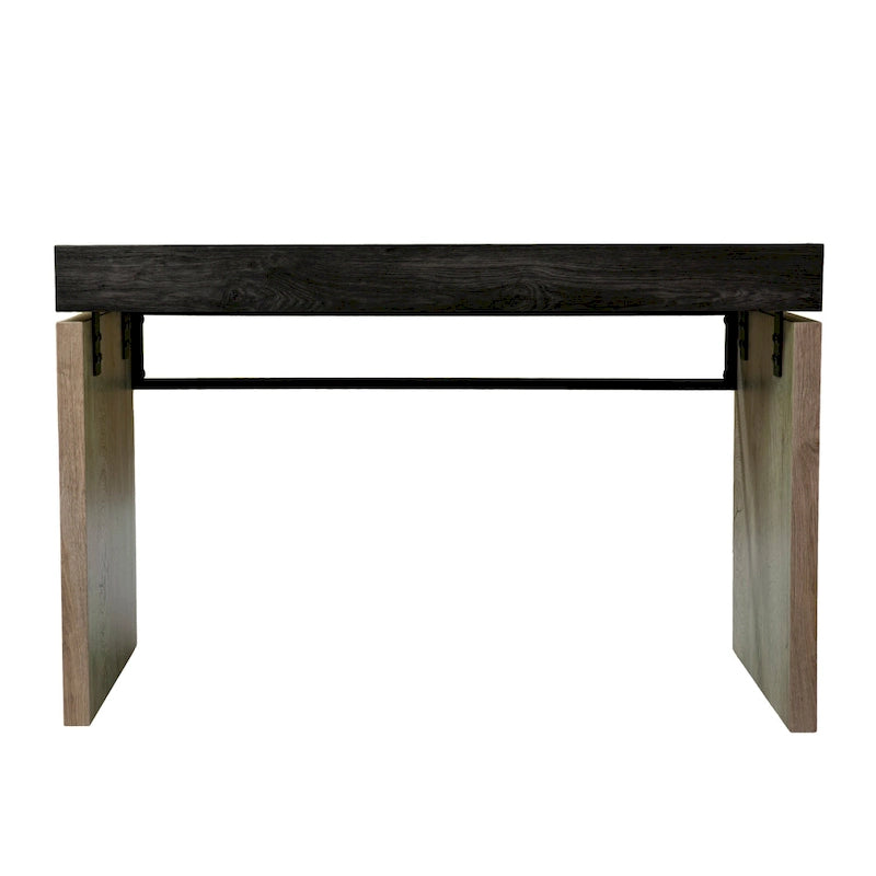Scrivania transizionale nera in legno