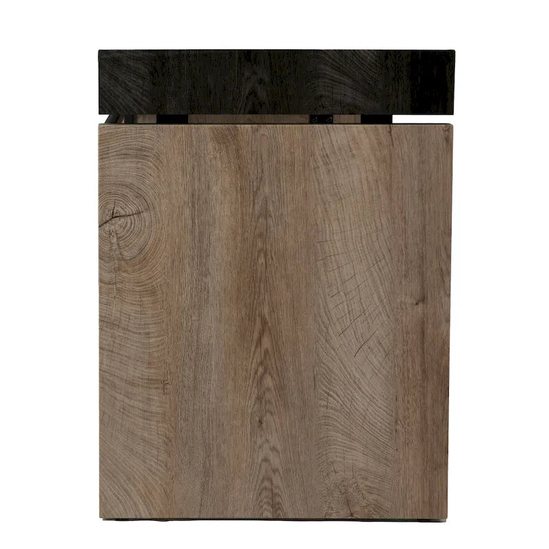 Scrivania transizionale nera in legno