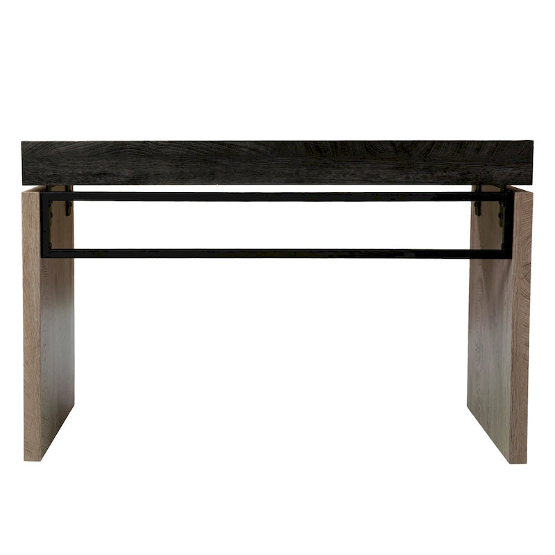 Scrivania transizionale nera in legno