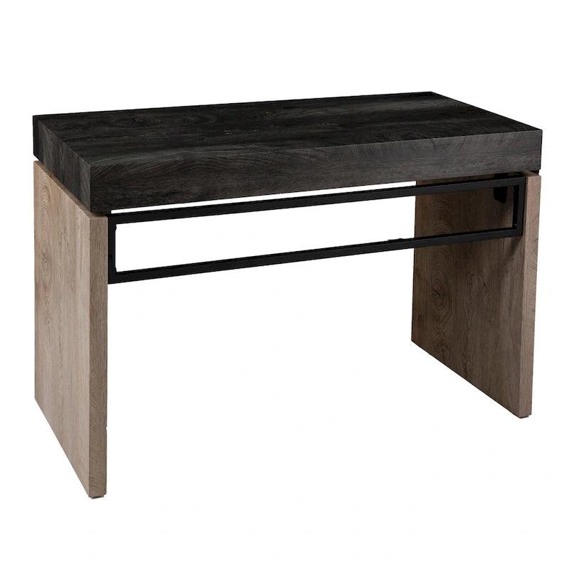 Scrivania transizionale nera in legno