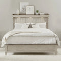  Weathered Linen King Mantle Bed