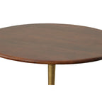 Tavolo da pranzo rotondo Wood Top 40