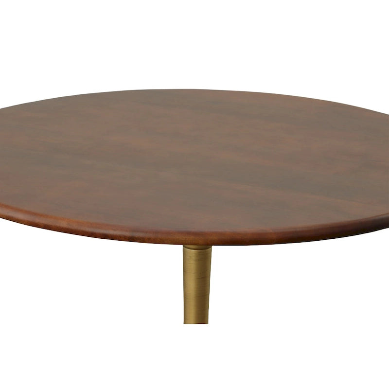 Tavolo da pranzo rotondo Wood Top 40