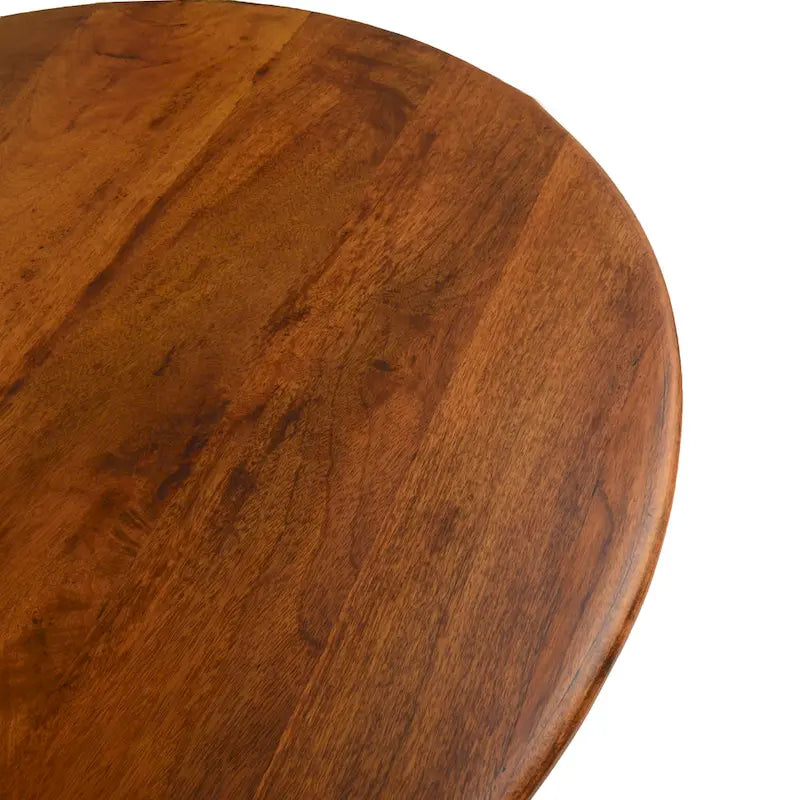 Tavolo da pranzo rotondo Wood Top 40
