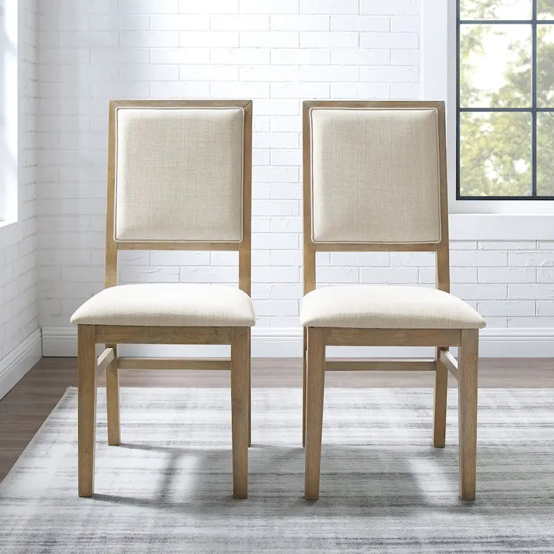 Set di 2 sedie con schienale imbottito - 18.25 L x 21 P x 39.88 A