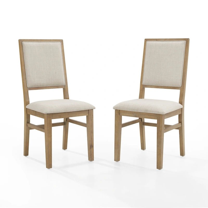 Set di 2 sedie con schienale imbottito - 18.25 L x 21 P x 39.88 A