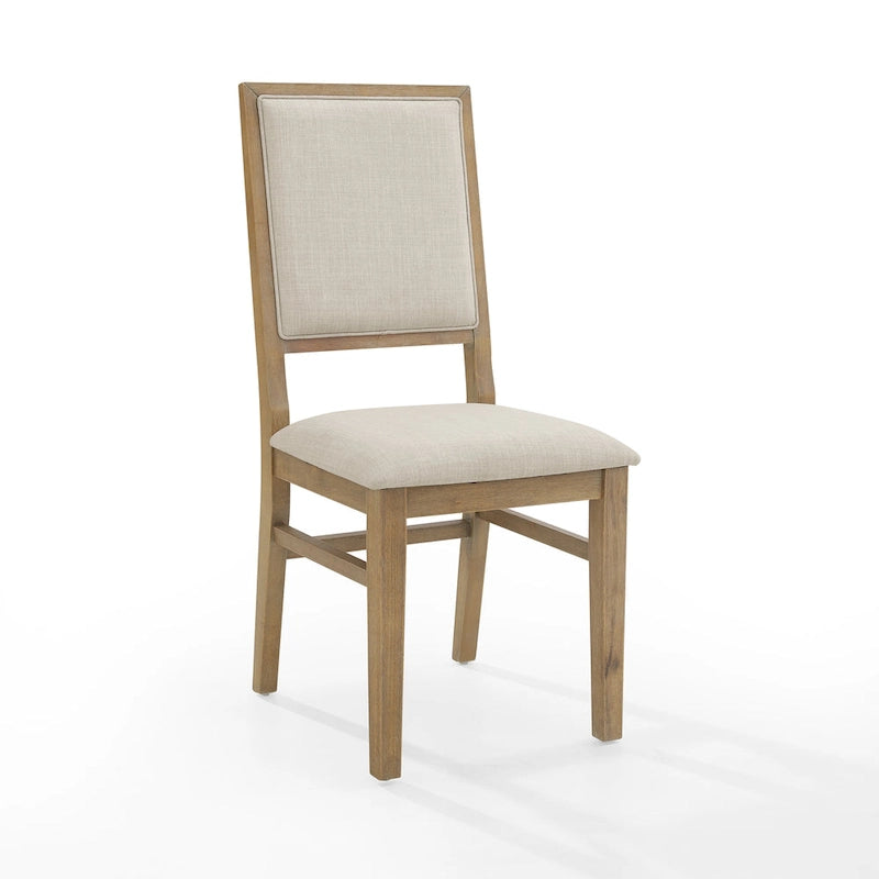 Set di 2 sedie con schienale imbottito - 18.25 L x 21 P x 39.88 A