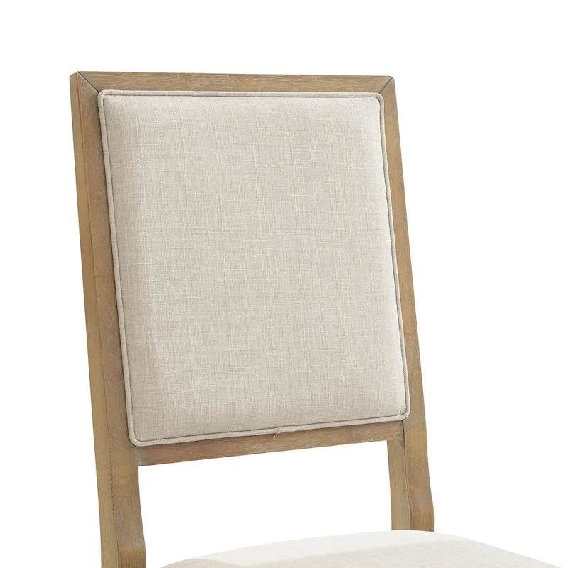 Set di 2 sedie con schienale imbottito - 18.25 L x 21 P x 39.88 A