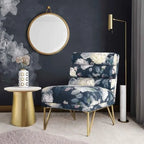  Borden Floral Velvet Chair