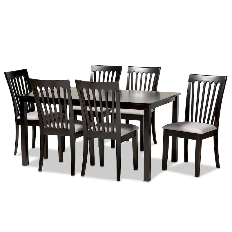 Set da pranzo da 7 pezzi