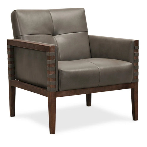  Carverdale 31 Wide Wood Framed Leather Upholstered