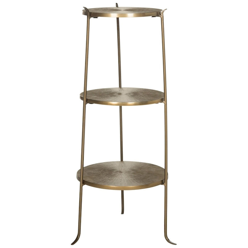 Tavolino in ottone - 14 x 14 x 31,5 - 14Lx14Px32A