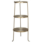 Tavolino in ottone - 14 x 14 x 31,5 - 14Lx14Px32A