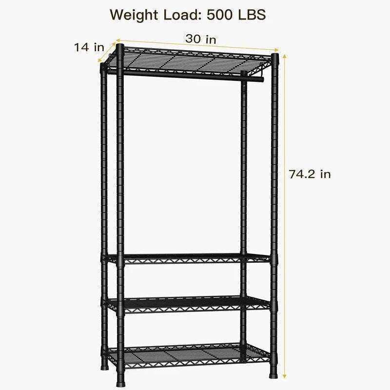Appendiabiti resistente - 14P x 30L x 74,2A