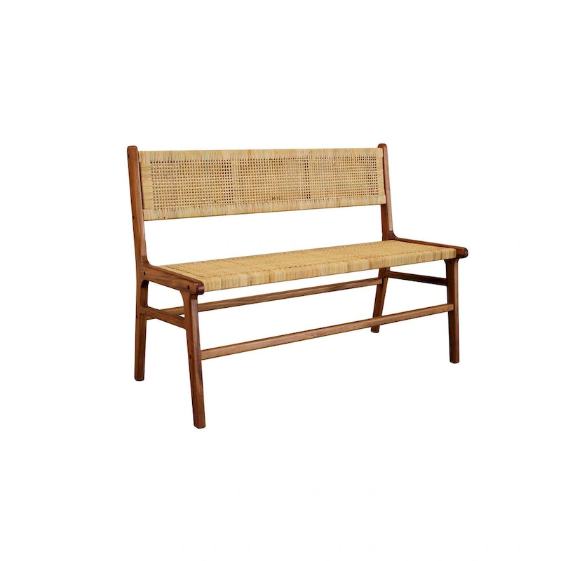  Leana Rattan Bench