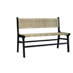 Panca in rattan