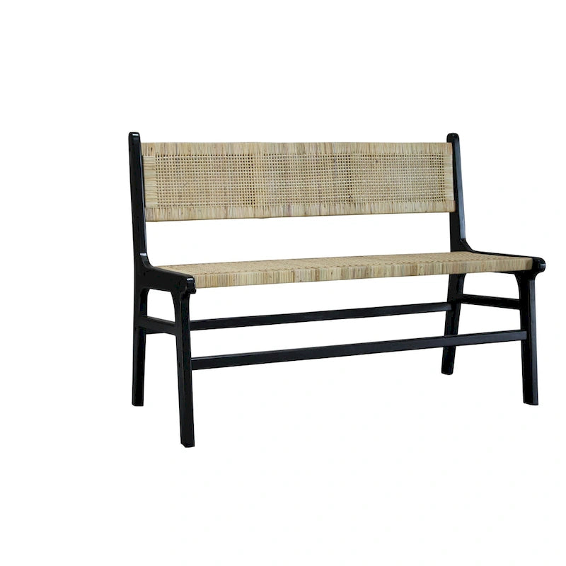 Panca in rattan