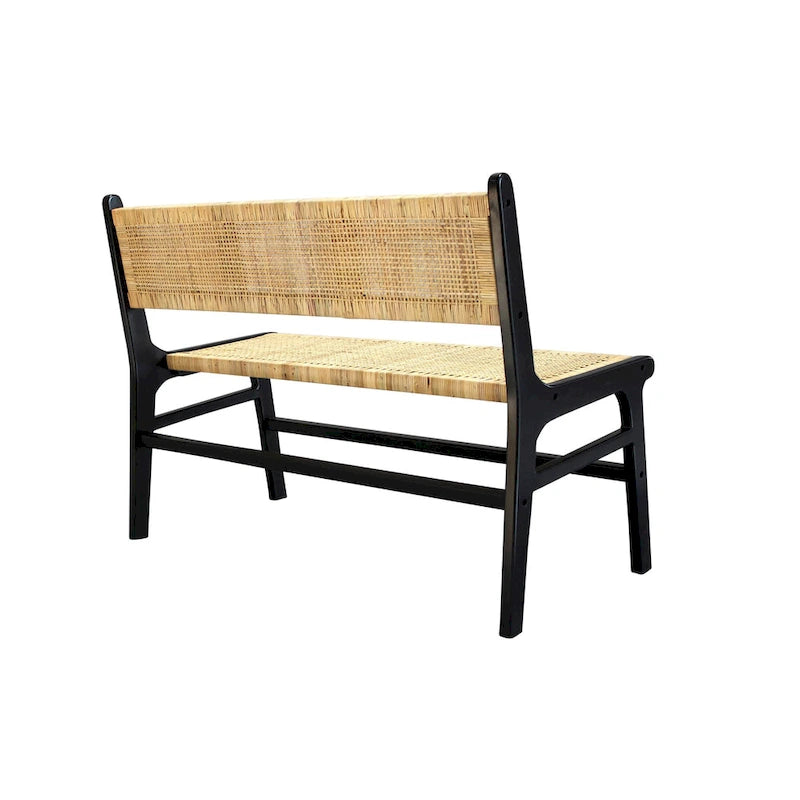 Panca in rattan