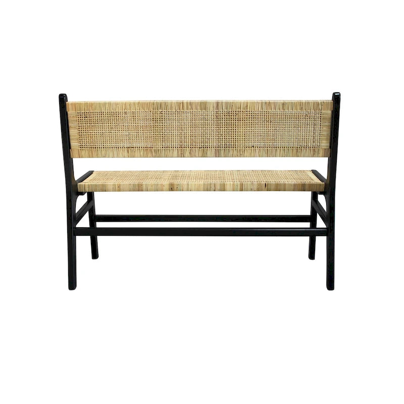 Panca in rattan