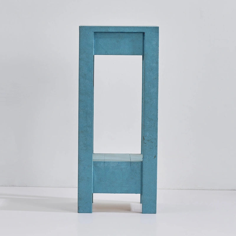 Tavolino da salotto quadrato da 26 pollici, comodino per camera da letto, lato letto, divano da soggiorno, P28 x L27 x A66 cm