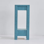 Tavolino da salotto quadrato da 26 pollici, comodino per camera da letto, lato letto, divano da soggiorno, P28 x L27 x A66 cm