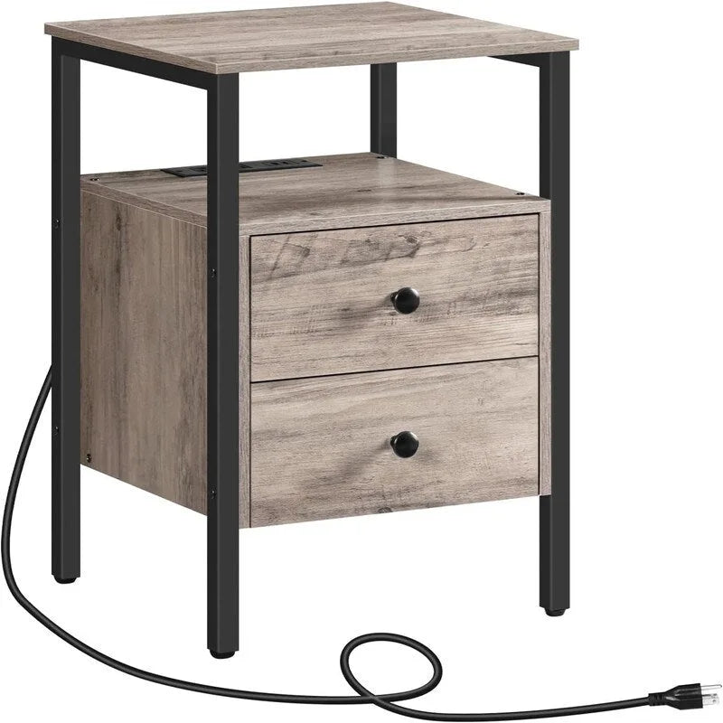 Tavolino con Stazione di Ricarica - 15,7P x 15,7L x 24A