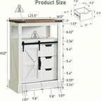 Mobiletto da bagno a terra - 12P x 23,5L x 32A