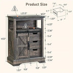 Mobiletto da bagno a terra - 12P x 23,5L x 32A