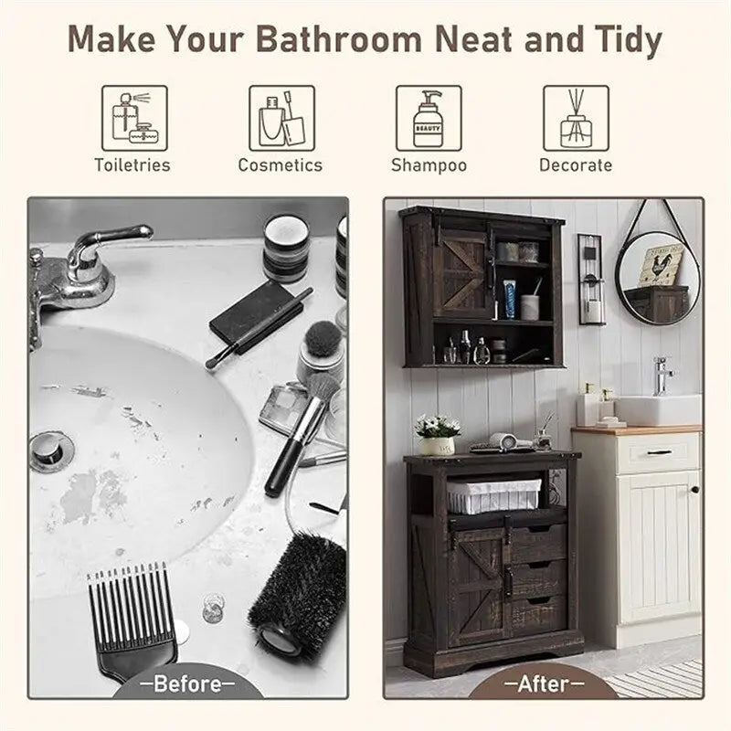 Mobiletto da bagno a terra - 12P x 23,5L x 32A